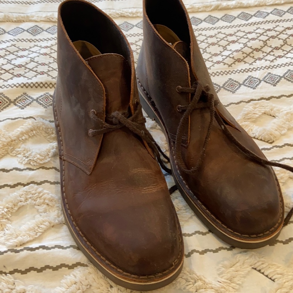 Clarks Brown Chukka Boots for Men